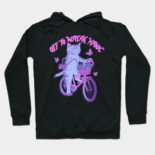 Cat - Off To Wreak Havoc Hoodie